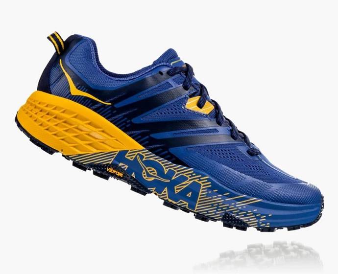 Tenis Para Trail Running Hoka Speedgoat 3 Hombre Azules | Mexico-4385172