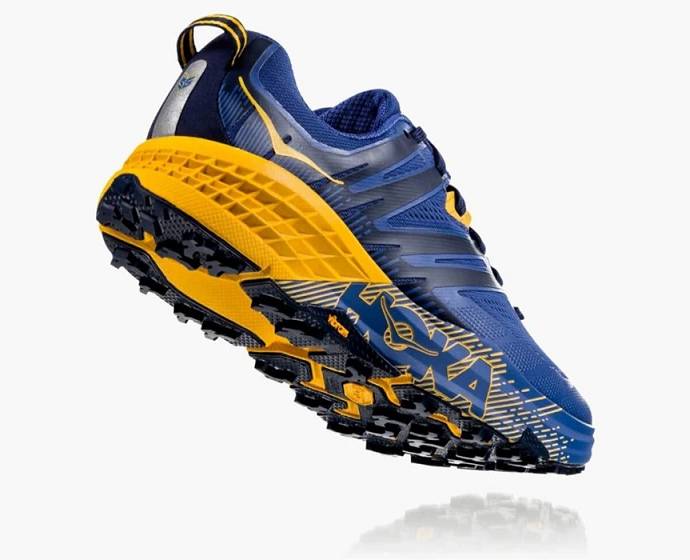 Tenis Para Trail Running Hoka Speedgoat 3 Hombre Azules | Mexico-4385172