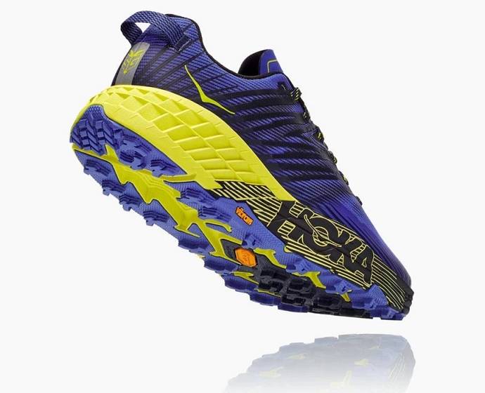 Tenis Para Trail Running Hoka Speedgoat 4 Hombre Morados | Mexico-5423890