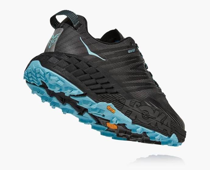 Tenis Para Trail Running Hoka Speedgoat 4 GORE-TEX Mujer Negros | Mexico-5902368