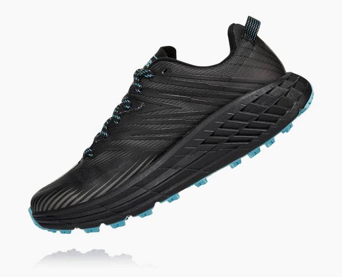 Tenis Para Trail Running Hoka Speedgoat 4 GORE-TEX Mujer Negros | Mexico-5902368