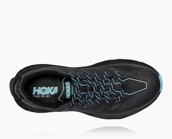 Tenis Para Trail Running Hoka Speedgoat 4 GORE-TEX Mujer Negros | Mexico-5902368