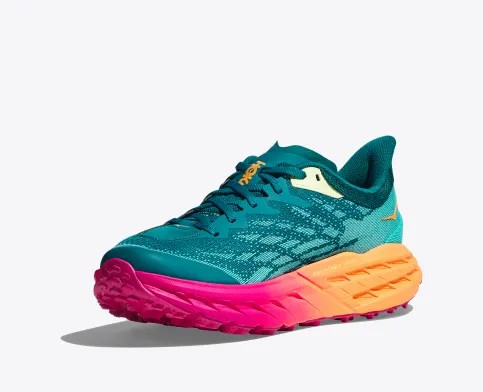 Tenis Para Trail Running Hoka Speedgoat 5 Mujer Verdes Oscuro | Mexico-6475328