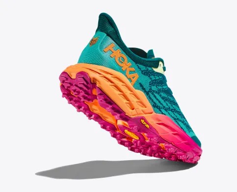 Tenis Para Trail Running Hoka Speedgoat 5 Mujer Verdes Oscuro | Mexico-6475328