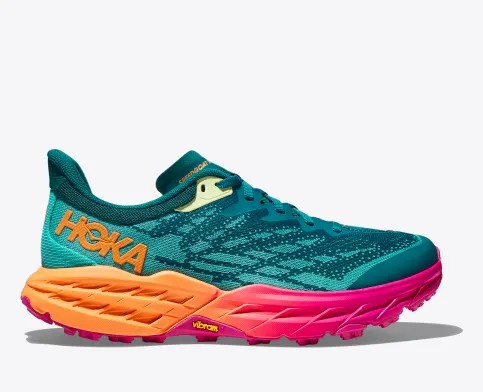 Tenis Para Trail Running Hoka Speedgoat 5 Mujer Verdes Oscuro | Mexico-6475328