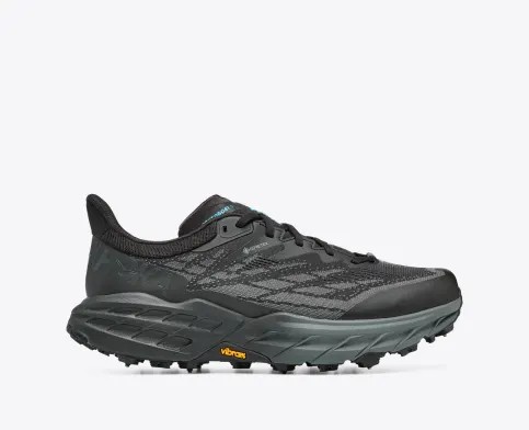 Tenis Para Trail Running Hoka Speedgoat 5 GTX Spike Hombre Negros | Mexico-6839027