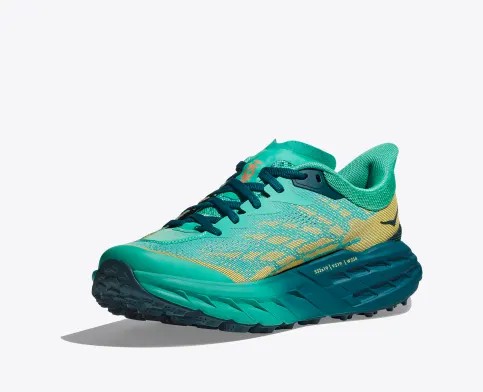 Tenis Para Trail Running Hoka Speedgoat 5 Mujer Verdes Oscuro | Mexico-7012368