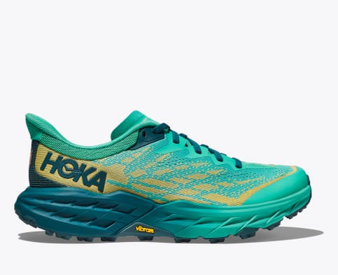 Tenis Para Trail Running Hoka Speedgoat 5 Mujer Verdes Oscuro | Mexico-7012368