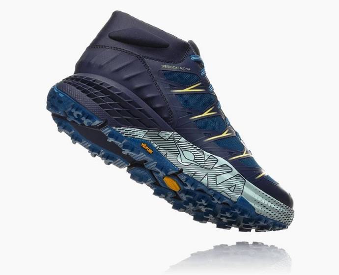 Tenis Para Trail Running Hoka Speedgoat Mid Impermeables Mujer Azules | Mexico-7530928