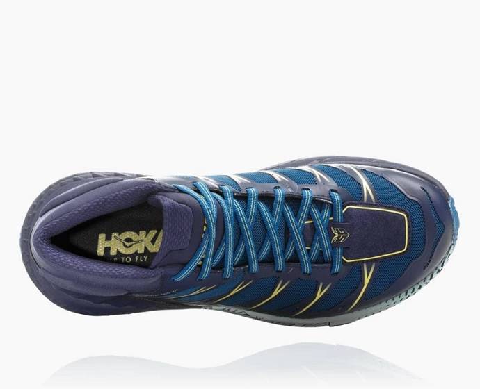 Tenis Para Trail Running Hoka Speedgoat Mid Impermeables Mujer Azules | Mexico-7530928