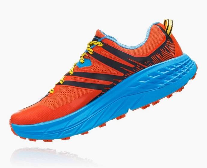 Tenis Para Trail Running Hoka Speedgoat 3 Hombre Naranjas | Mexico-7982054