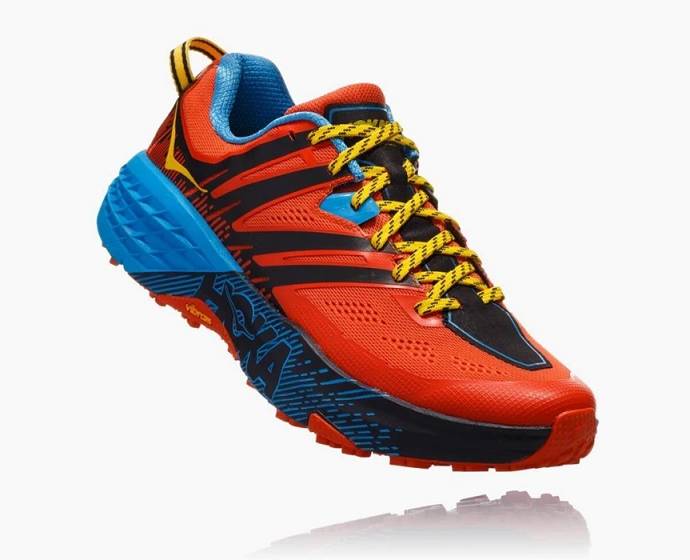 Tenis Para Trail Running Hoka Speedgoat 3 Hombre Naranjas | Mexico-7982054