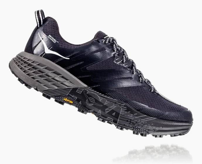 Tenis Para Trail Running Hoka Speedgoat 3 Impermeables Mujer Negros | Mexico-8240697