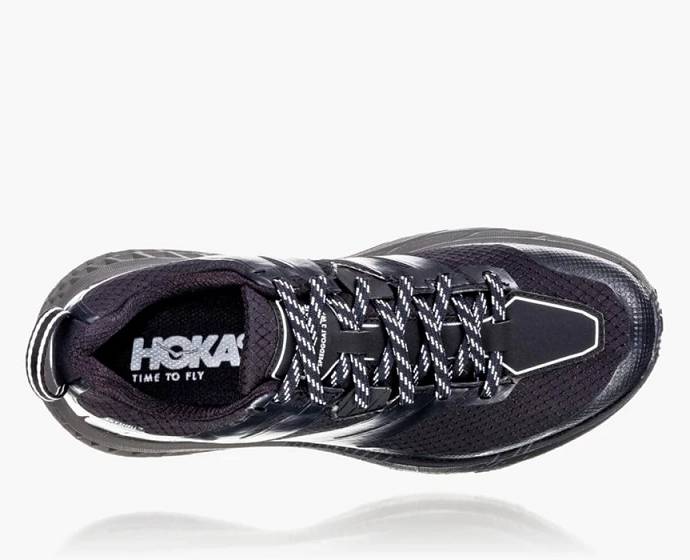 Tenis Para Trail Running Hoka Speedgoat 3 Impermeables Mujer Negros | Mexico-8240697