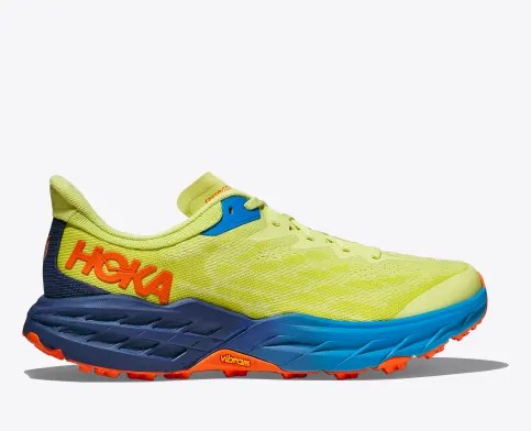 Tenis Para Trail Running Hoka Speedgoat 5 Hombre Verdes Azules | Mexico-8906251