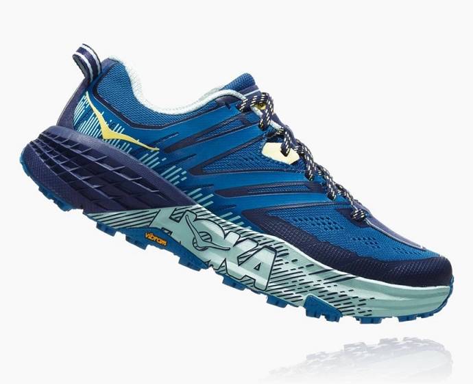 Tenis Para Trail Running Hoka Speedgoat 3 Mujer Azul Marino | Mexico-9103675