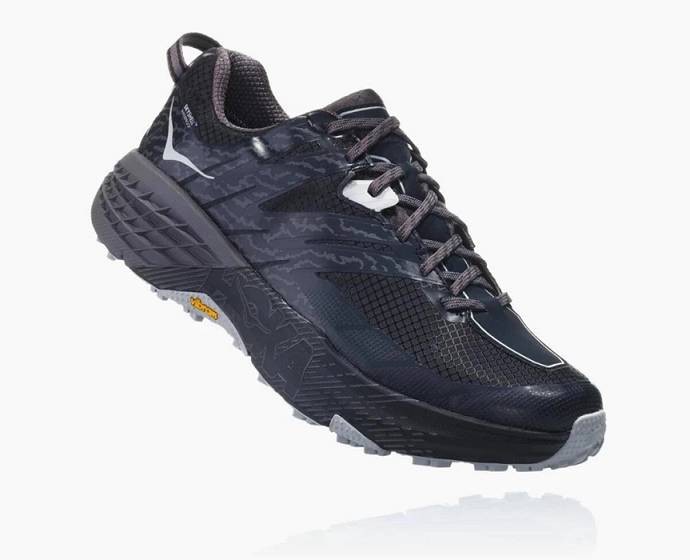 Tenis Para Trail Running Hoka Speedgoat 3 Impermeables Hombre Negros | Mexico-9158470