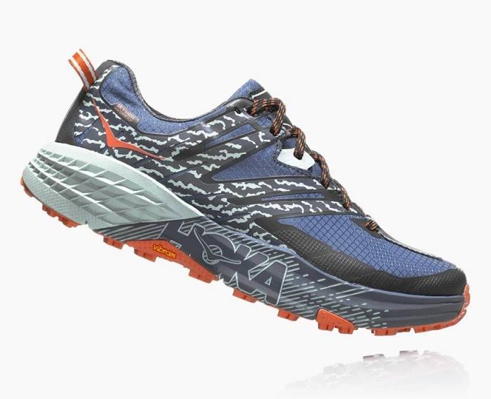 Tenis Para Trail Running Hoka Speedgoat 3 Impermeables Mujer Azules | Mexico-9764302