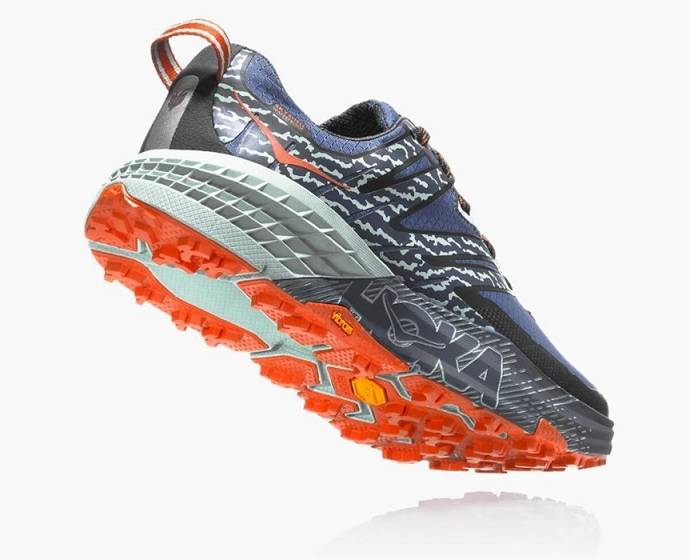 Tenis Para Trail Running Hoka Speedgoat 3 Impermeables Mujer Azules | Mexico-9764302