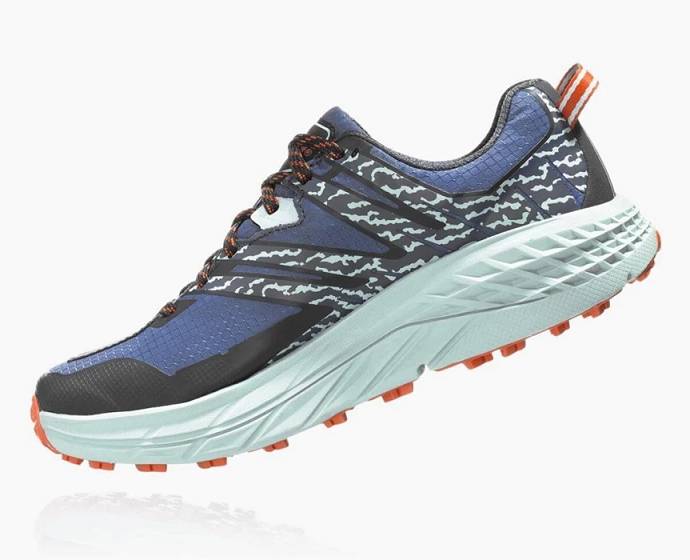 Tenis Para Trail Running Hoka Speedgoat 3 Impermeables Mujer Azules | Mexico-9764302