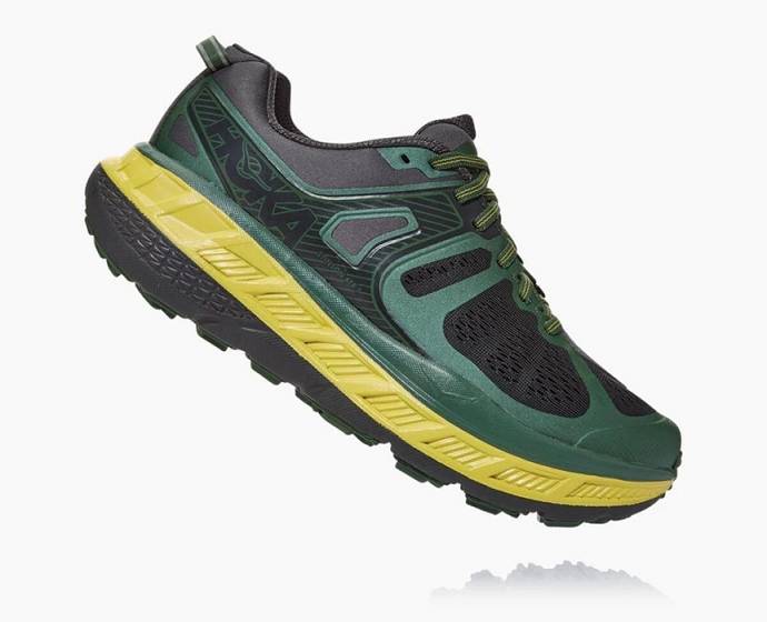 Tenis Para Trail Running Hoka Stinson ATR 5 Hombre Verdes | Mexico-2564831