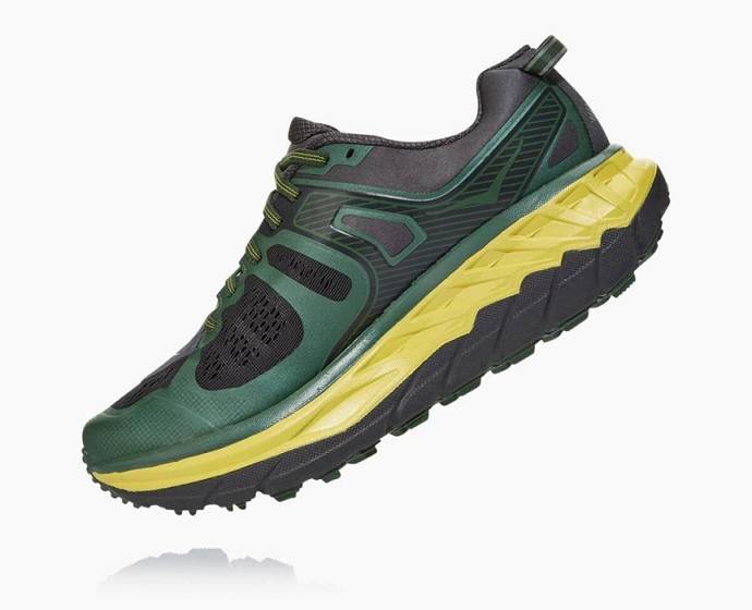 Tenis Para Trail Running Hoka Stinson ATR 5 Hombre Verdes | Mexico-2564831