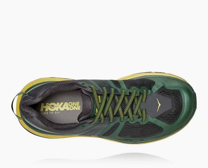 Tenis Para Trail Running Hoka Stinson ATR 5 Hombre Verdes | Mexico-2564831