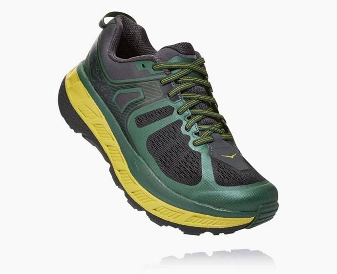 Tenis Para Trail Running Hoka Stinson ATR 5 Hombre Verdes | Mexico-2564831