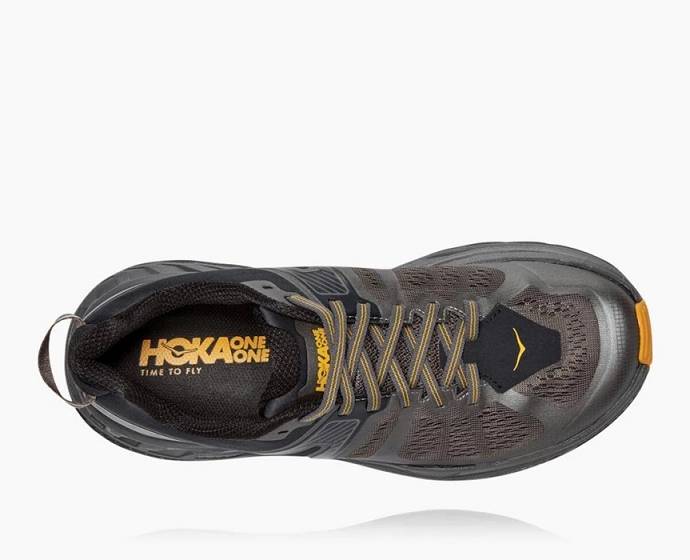 Tenis Para Trail Running Hoka Stinson ATR 5 Hombre Negros | Mexico-2591684