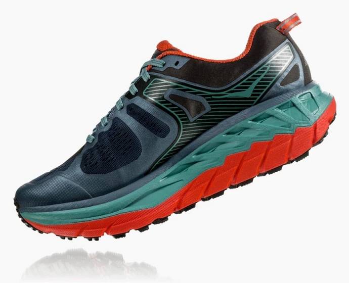 Tenis Para Trail Running Hoka Stinson ATR 5 Hombre Naranjas | Mexico-3827605