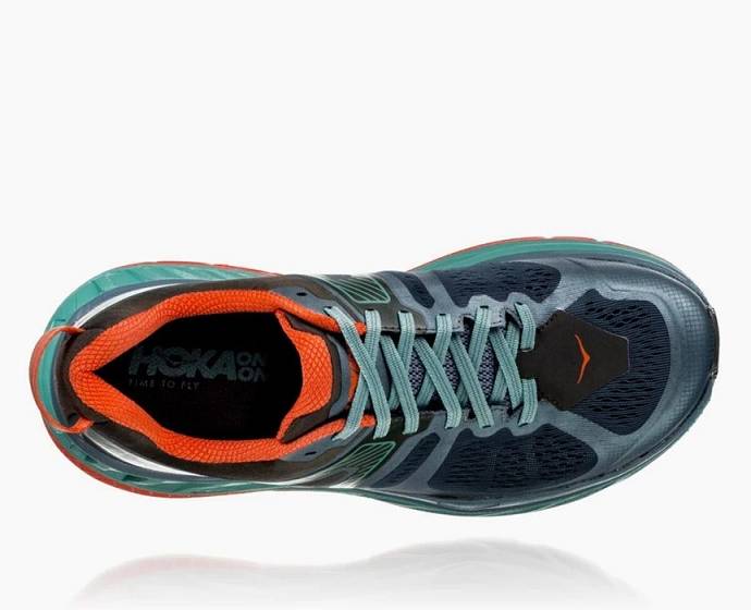 Tenis Para Trail Running Hoka Stinson ATR 5 Hombre Naranjas | Mexico-3827605