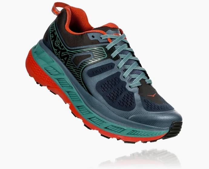 Tenis Para Trail Running Hoka Stinson ATR 5 Hombre Naranjas | Mexico-3827605