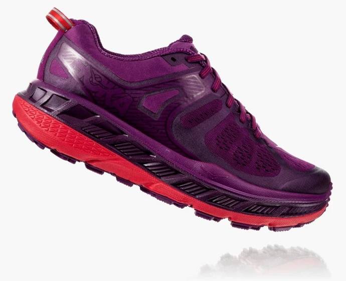 Tenis Para Trail Running Hoka Stinson ATR 5 Mujer Morados | Mexico-7590483