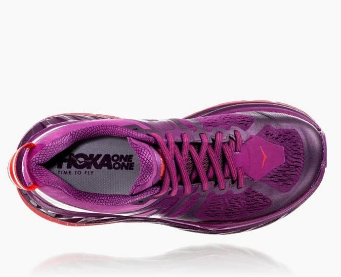 Tenis Para Trail Running Hoka Stinson ATR 5 Mujer Morados | Mexico-7590483