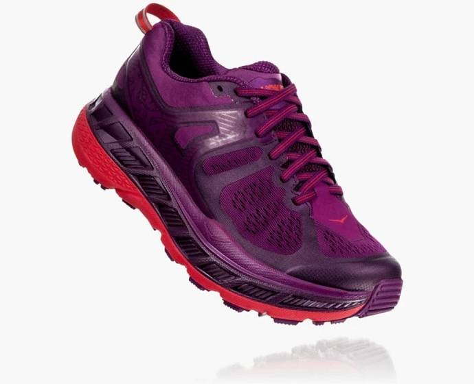 Tenis Para Trail Running Hoka Stinson ATR 5 Mujer Morados | Mexico-7590483