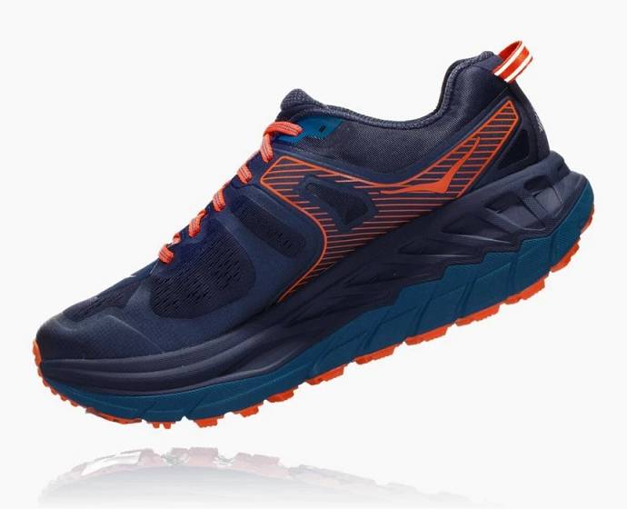 Tenis Para Trail Running Hoka Stinson ATR 5 Hombre Naranjas | Mexico-7941652