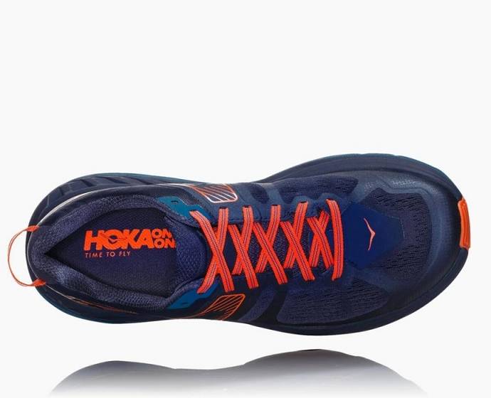 Tenis Para Trail Running Hoka Stinson ATR 5 Hombre Naranjas | Mexico-7941652