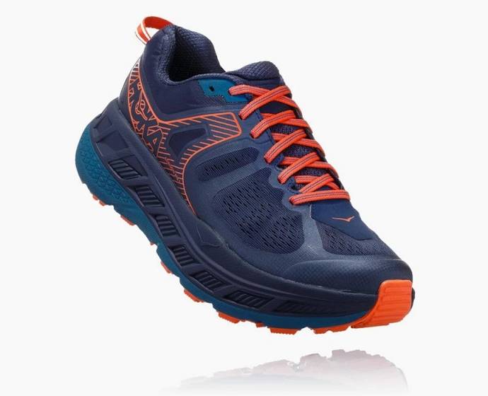 Tenis Para Trail Running Hoka Stinson ATR 5 Hombre Naranjas | Mexico-7941652