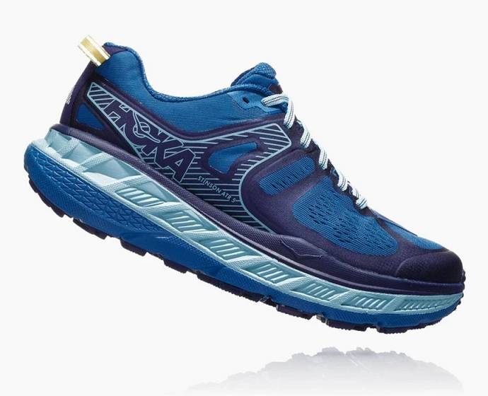 Tenis Para Trail Running Hoka Stinson ATR 5 Mujer Azules | Mexico-9714528