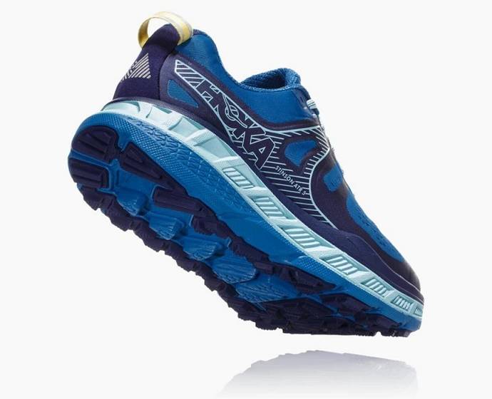 Tenis Para Trail Running Hoka Stinson ATR 5 Mujer Azules | Mexico-9714528