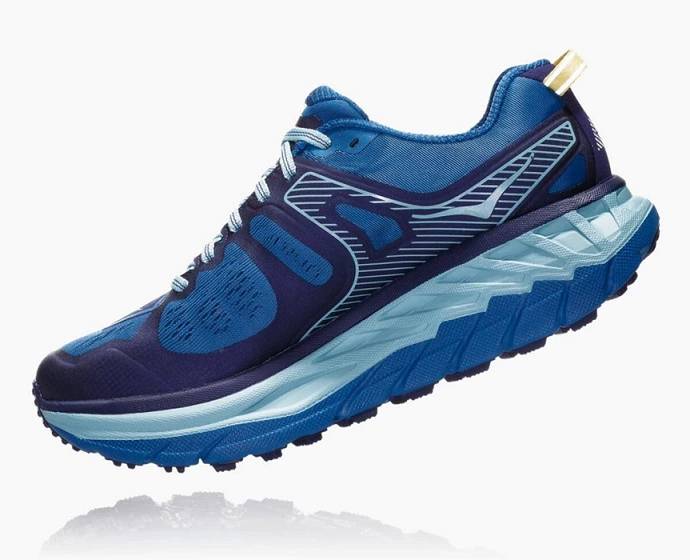 Tenis Para Trail Running Hoka Stinson ATR 5 Mujer Azules | Mexico-9714528