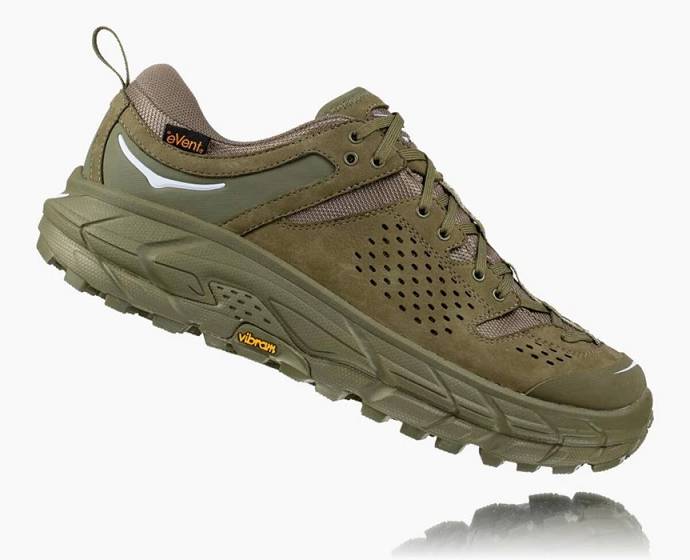 Tenis Para Trail Running Hoka Tor Ultra Low Wp Jp Hombre Verde Oliva | Mexico-0637149