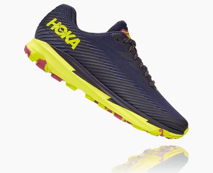 Tenis Para Trail Running Hoka Torrent 2 Mujer Negros Azules | Mexico-0235798