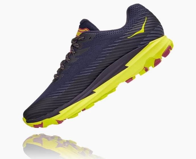 Tenis Para Trail Running Hoka Torrent 2 Mujer Negros Azules | Mexico-0235798