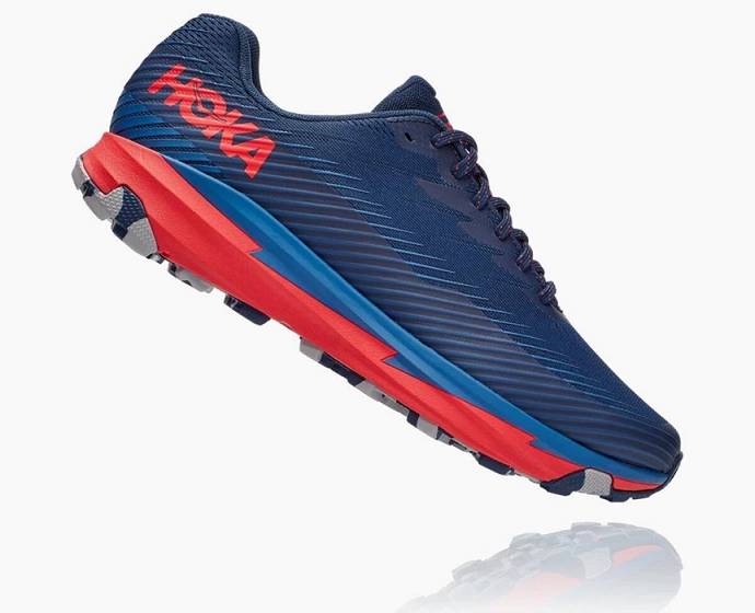 Tenis Para Trail Running Hoka Torrent 2 Hombre Azul Marino | Mexico-8375109