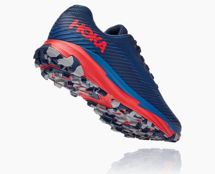 Tenis Para Trail Running Hoka Torrent 2 Hombre Azul Marino | Mexico-8375109