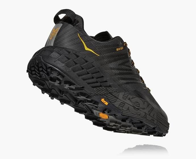 Tenis Senderismo Hoka Speedgoat 4 GORE-TEX Hombre Negros | Mexico-2743650