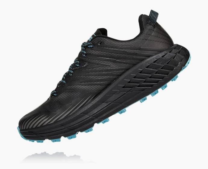 Tenis Senderismo Hoka Speedgoat 4 GORE-TEX Mujer Negros | Mexico-9275684