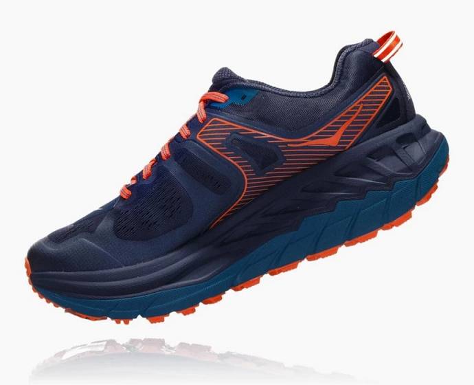 Tenis Senderismo Hoka Stinson ATR 5 Hombre Azules | Mexico-7403285