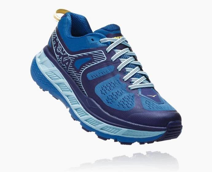 Tenis Senderismo Hoka Stinson ATR 5 Mujer Azules | Mexico-5102479